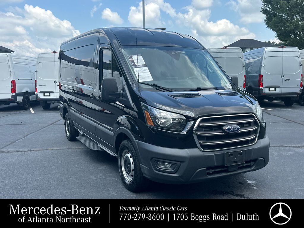 Agate Black Metallic 2020 Ford Transit Cargo 250 LWB RWD Van Rear-Wheel Drive 
