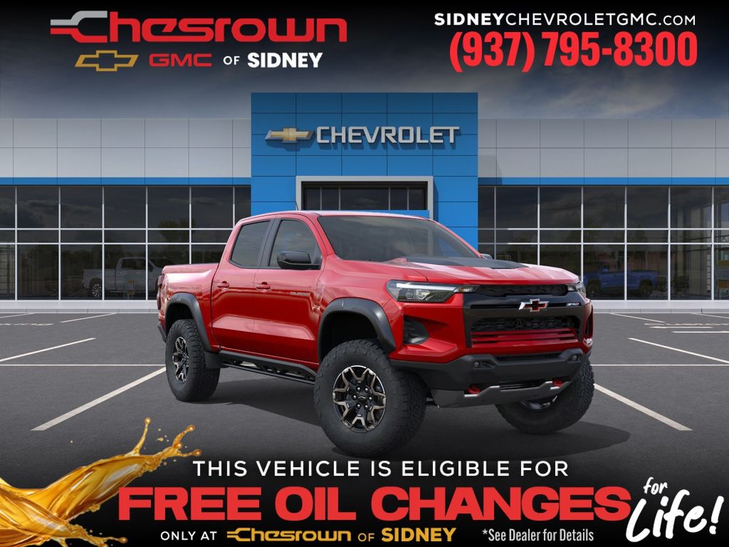 Radiant Red Tintcoat 2026 Chevrolet Colorado Pickup Truck Four-Wheel Drive 8-Speed Automatic