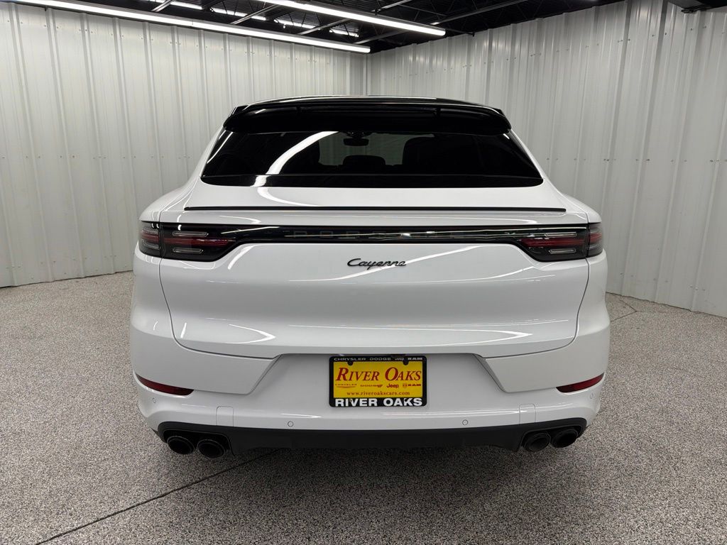2021 Porsche Cayenne Coupe Base White at Gullo Toyota