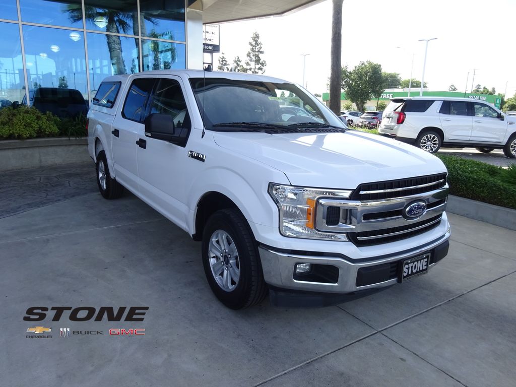 Oxford White 2019 Ford F-150 XLT SuperCrew RWD Pickup Truck 4X2 6-Speed Automatic