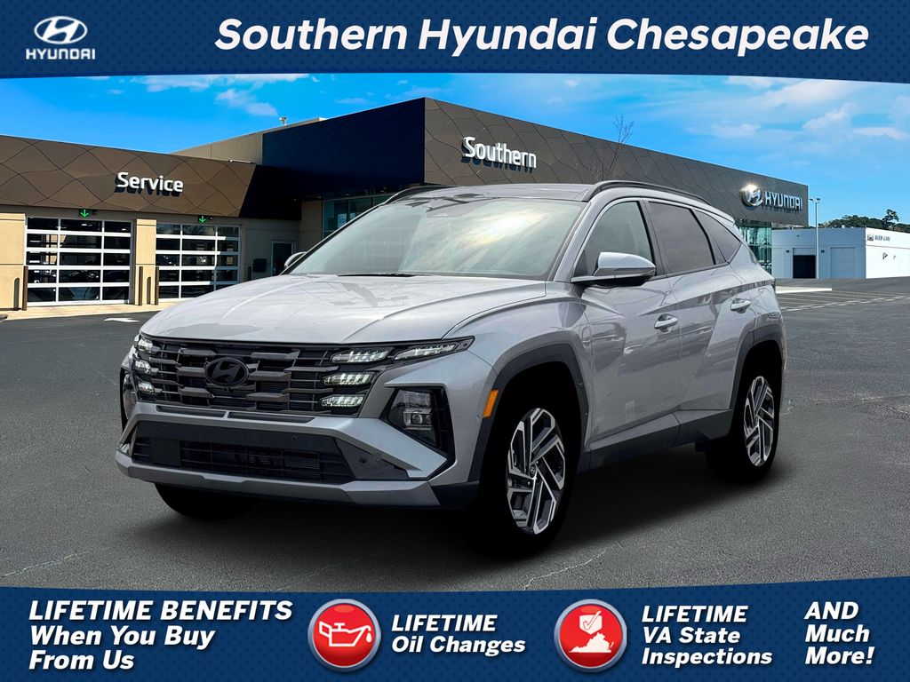Shimmering Silver 2026 Hyundai Tucson SUV / Crossover All-Wheel Drive 8-Speed Automatic