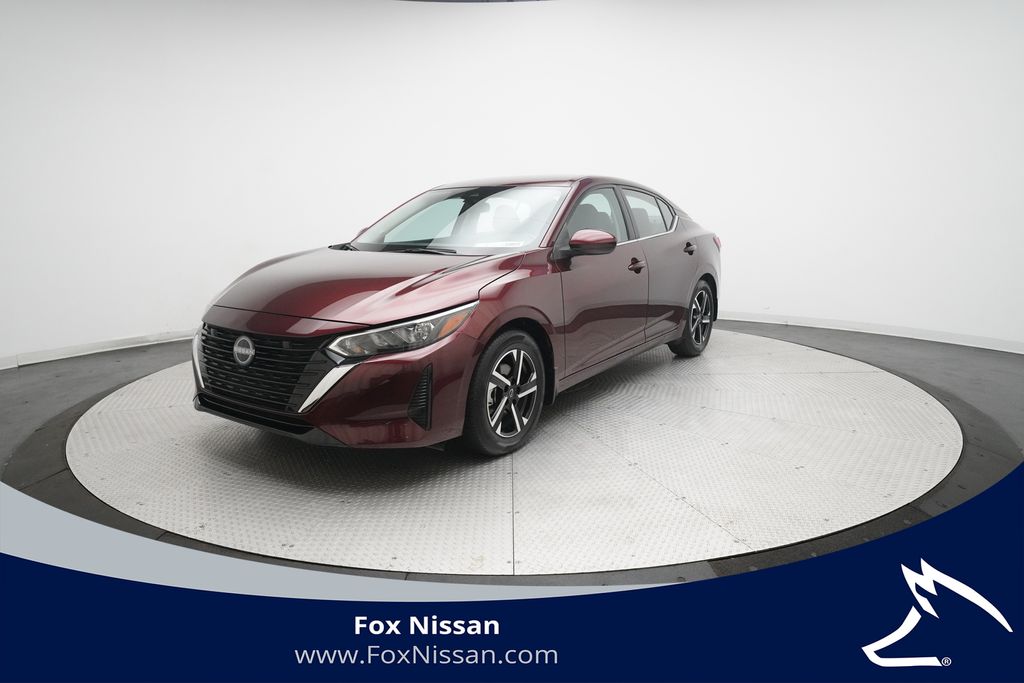 Rosewood Metallic 2025 Nissan Sentra Sedan Front-Wheel Drive Continuously Variable Transmission