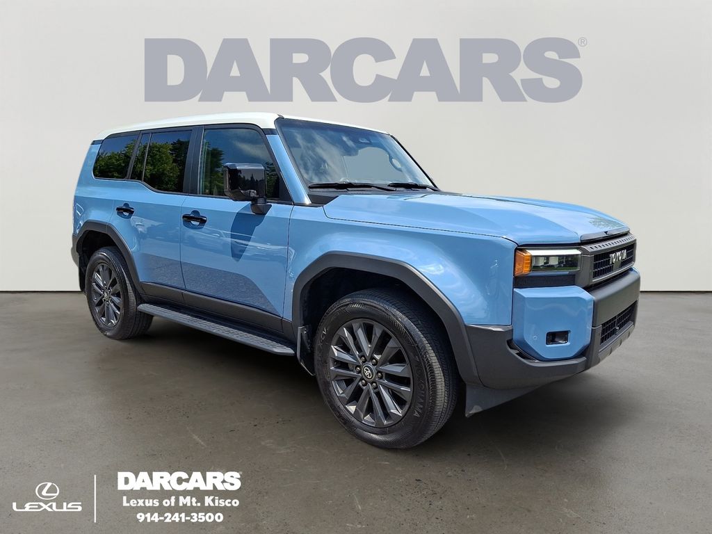 Heritage Blue/Gray Scape 2025 Toyota Land Cruiser SUV / Crossover Four-Wheel Drive 8-Speed Automatic