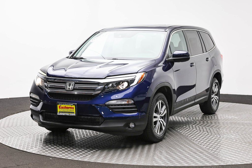 Blue 2017 Honda Pilot SUV / Crossover All-Wheel Drive 6-Speed Automatic