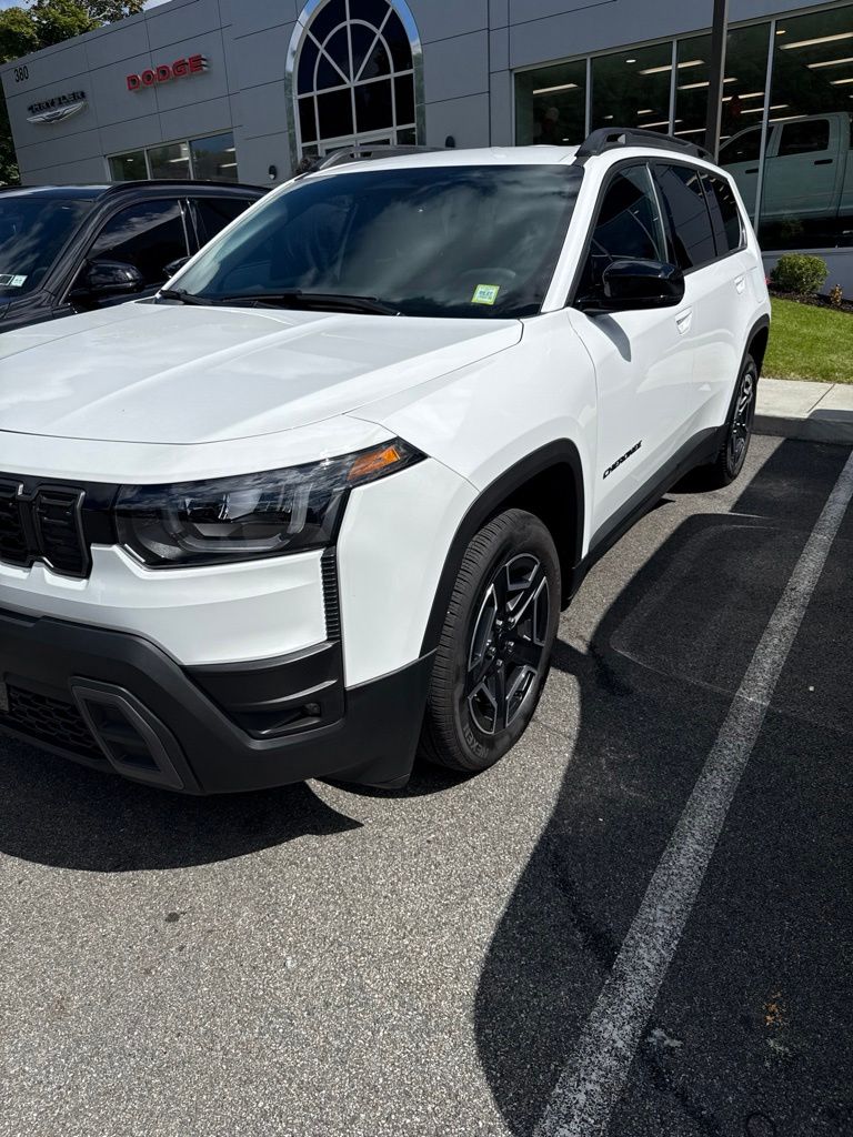 Bright White Clearcoat 2026 Jeep Cherokee SUV / Crossover Four-Wheel Drive Continuously Variable Transmission