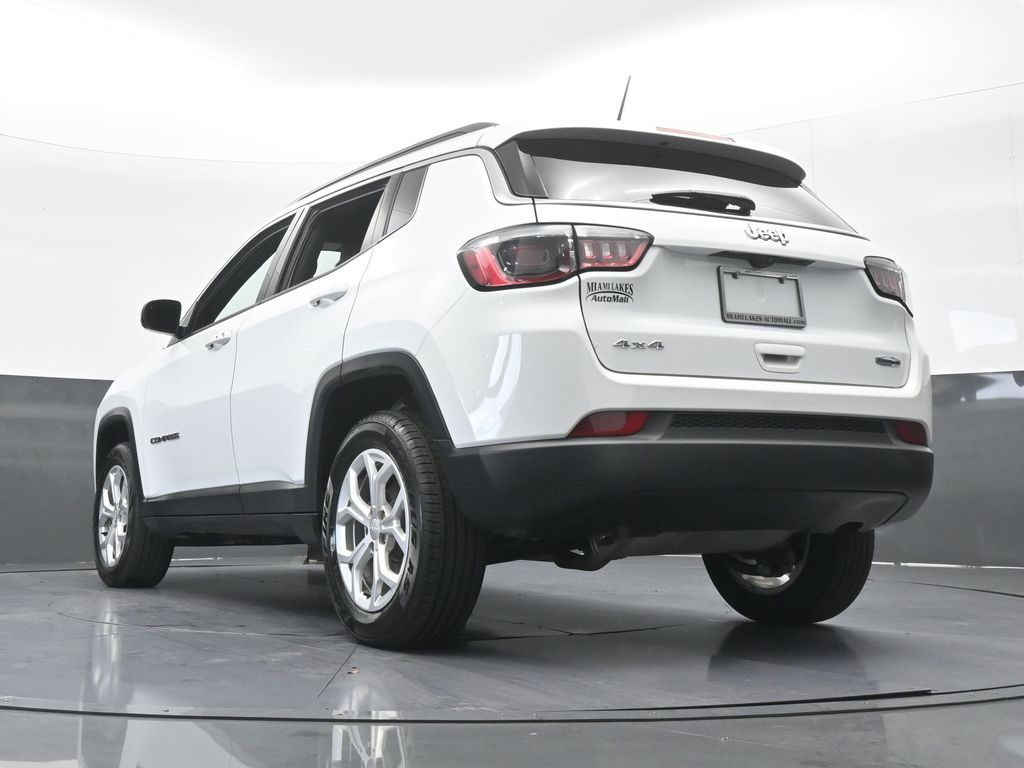 Used 2024 Bright White Clearcoat Jeep Latitude image 53