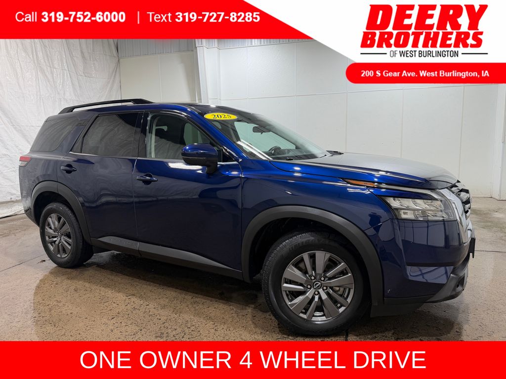 Deep Ocean Blue Pearl 2025 Nissan Pathfinder SUV / Crossover All-Wheel Drive 9-Speed Automatic