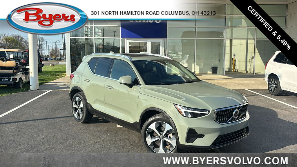 Sage Green Metallic 2024 Volvo XC40 SUV / Crossover Automatic