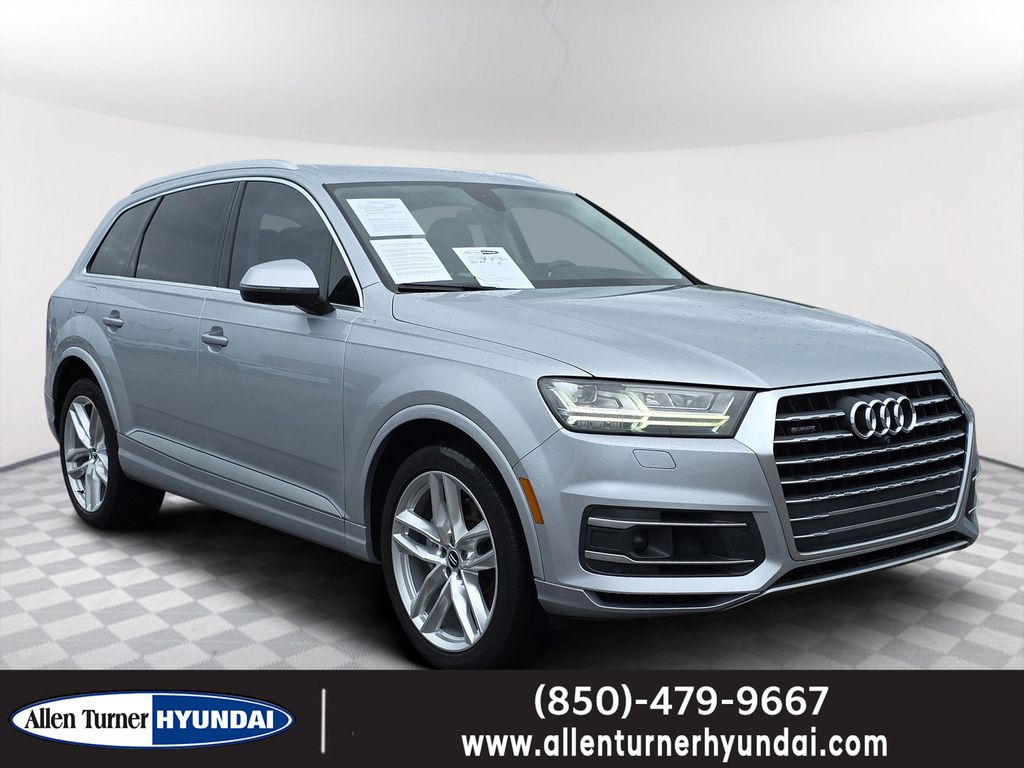 Florett Silver Metallic 2018 Audi Q7 3.0 TFSI quattro Prestige SUV / Crossover All-Wheel Drive 8-Speed Automatic