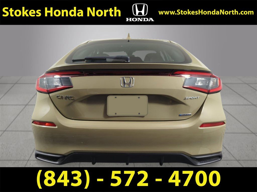 2026 Honda Civic Hybrid Sport Tan at Stokes Honda North