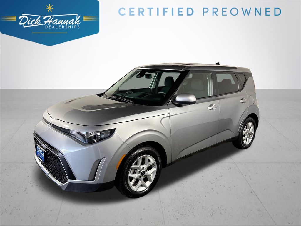 Steel Gray 2024 Kia Soul SUV / Crossover Front-Wheel Drive Continuously Variable Transmission