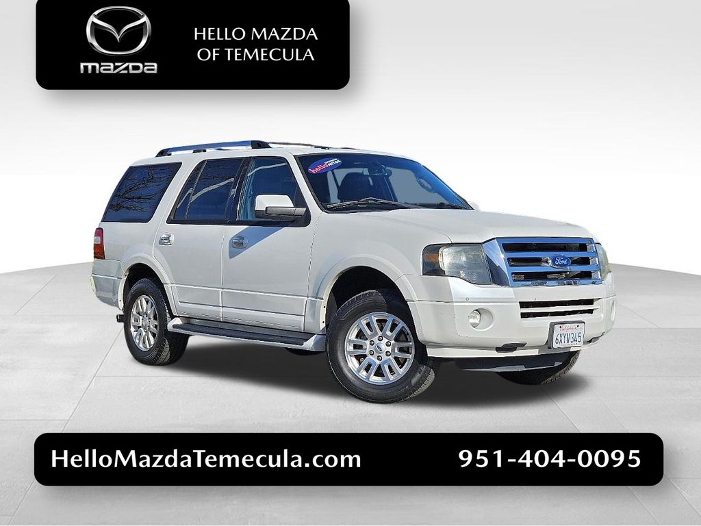 White Platinum Clearcoat Metallic 2012 Ford Expedition Limited SUV / Crossover 4X2 6-Speed Automatic