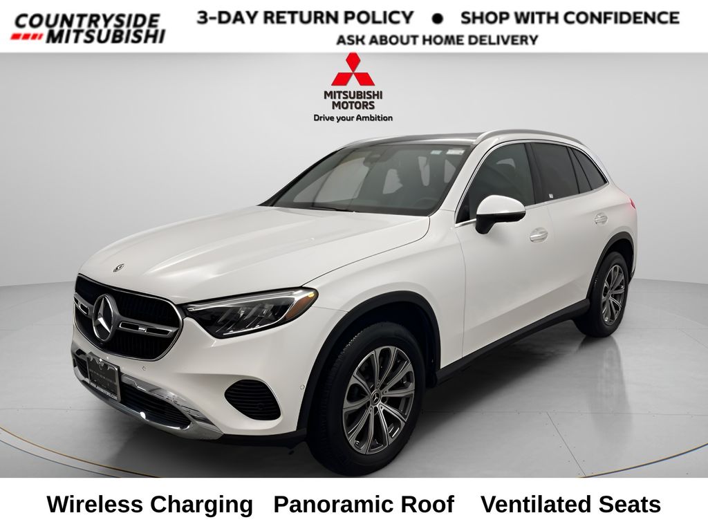Polar White 2024 Mercedes-Benz GLC 300 4MATIC SUV / Crossover All-Wheel Drive 9-Speed Automatic