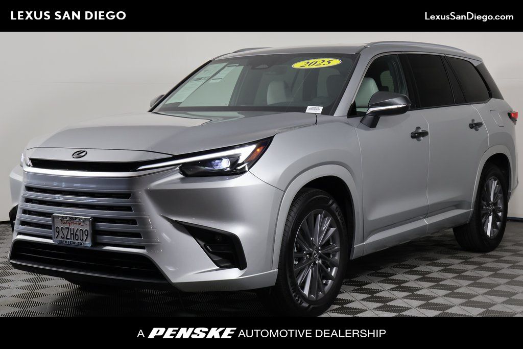 Celestial Silver Metallic 2025 Lexus TX SUV / Crossover Front-Wheel Drive 8-Speed Automatic