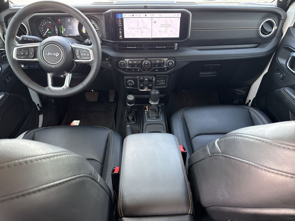 2024 Jeep Wrangler Sahara 4xe White at River Oaks CDJR