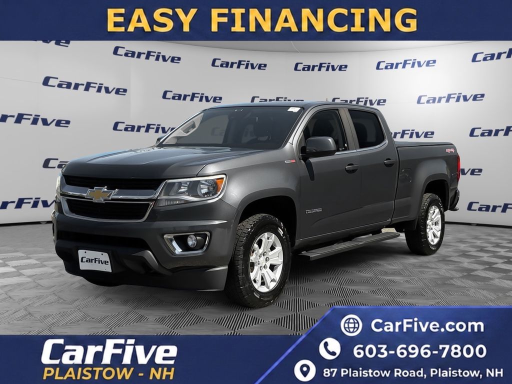Cyber Gray Metallic 2017 Chevrolet Colorado Pickup Truck Four-Wheel Drive 6-Speed Automatic