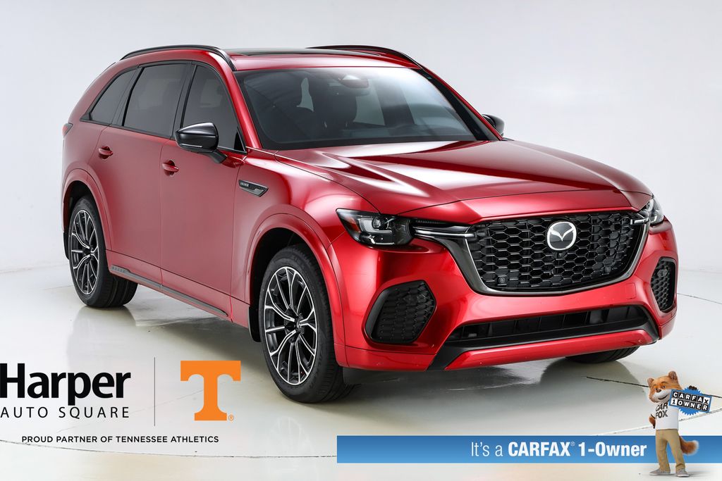 Soul Red Crystal Metallic 2025 Mazda CX-70 3.3 Turbo S Premium AWD SUV / Crossover All-Wheel Drive 8-Speed Automatic