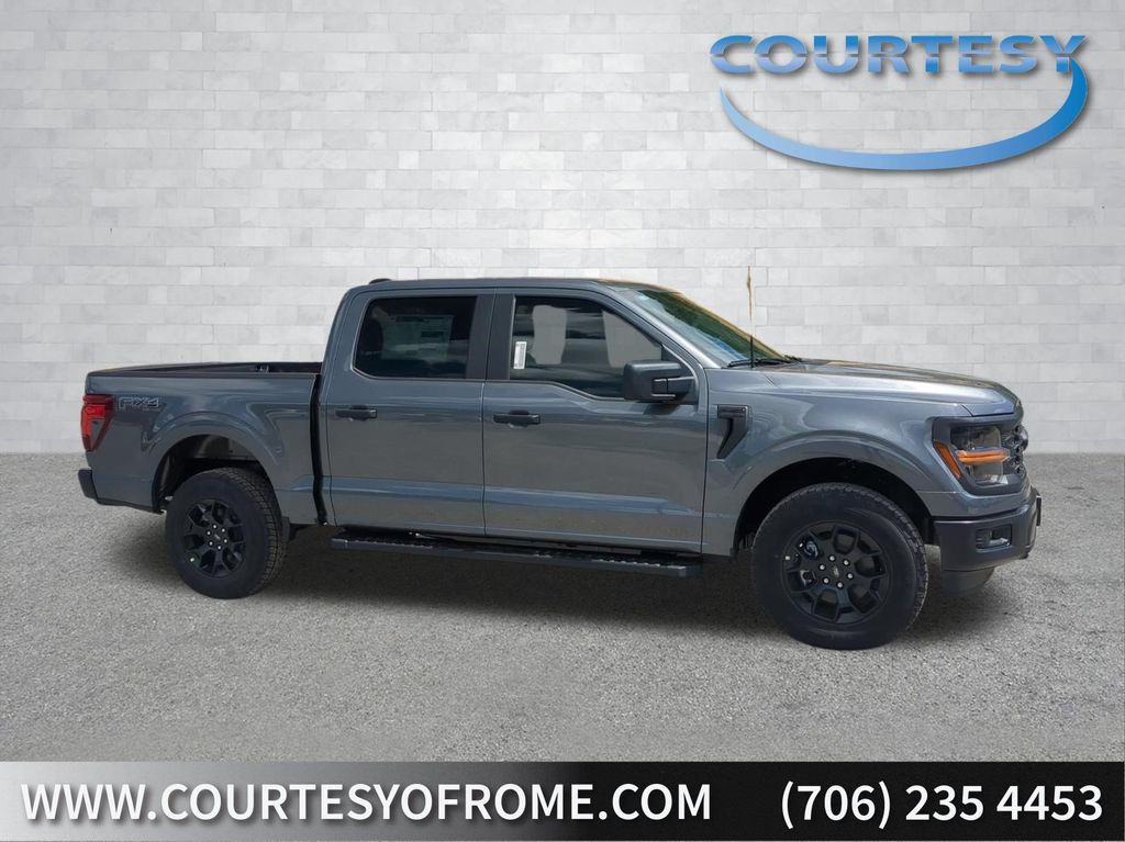 Carbonized Gray Metallic 2025 Ford F-150 Pickup Truck Four-Wheel Drive Automatic