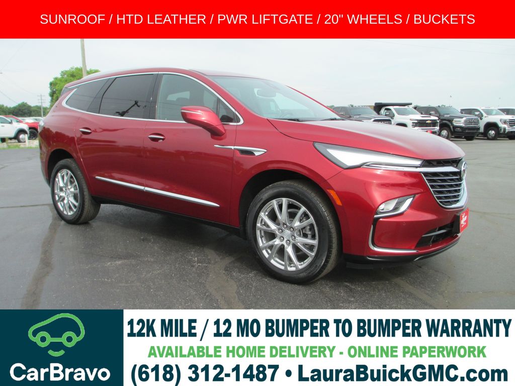 Cherry Red Tintcoat 2022 Buick Enclave SUV / Crossover Front-Wheel Drive 9-Speed Automatic