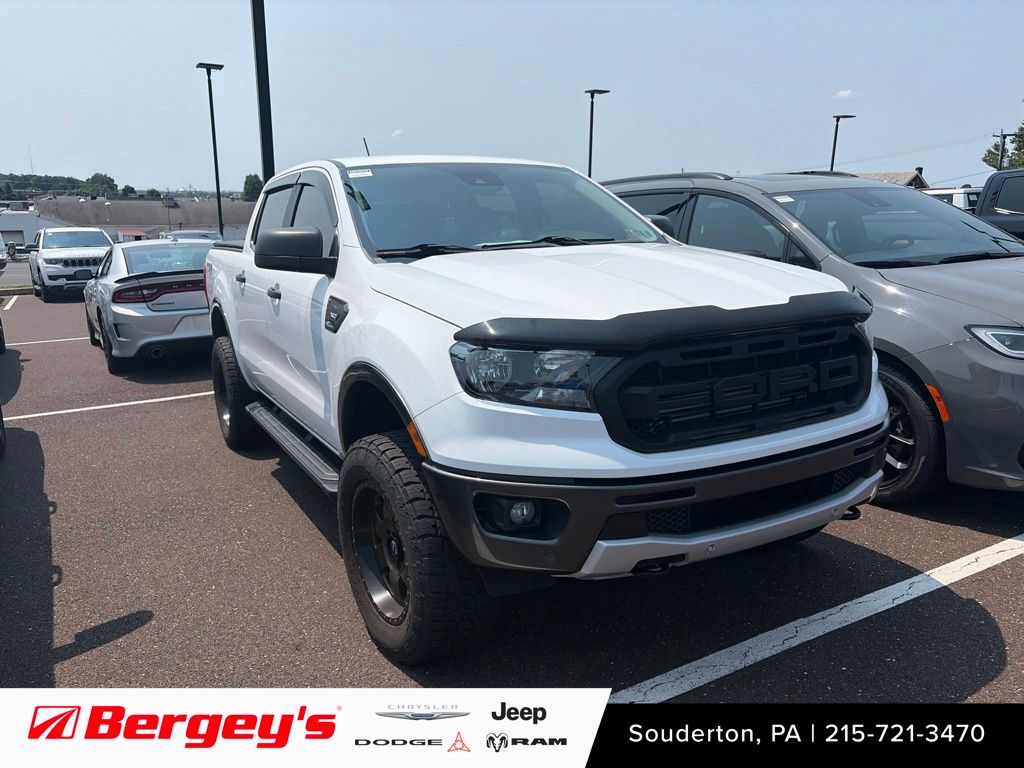 Oxford White 2019 Ford Ranger Pickup Truck Four-Wheel Drive Automatic