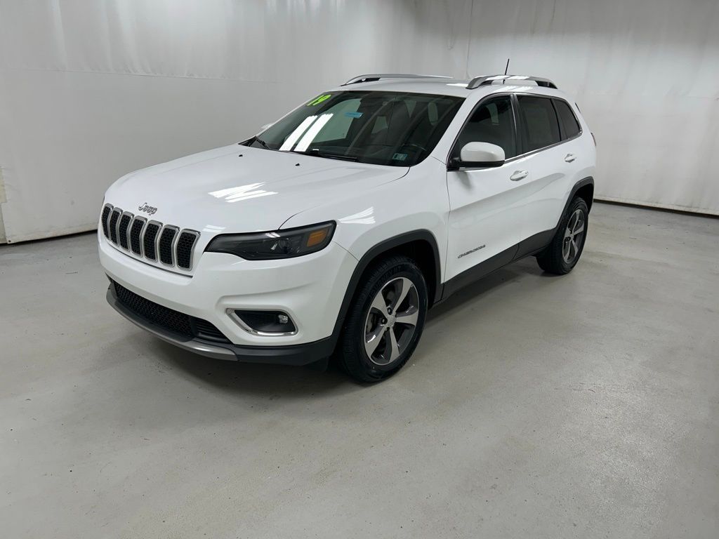 Used 2019 Jeep Cherokee Limited with VIN 1C4PJMDX8KD281129 for sale in New Castle, PA
