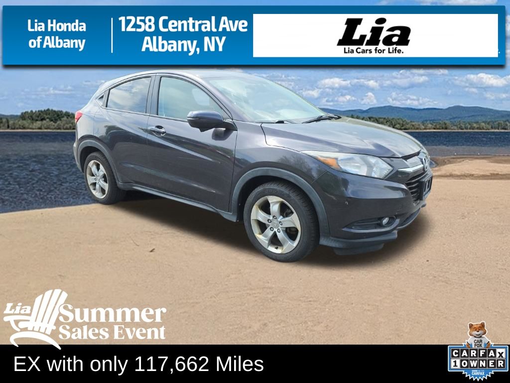 Mulberry Metallic 2016 Honda HR-V EX AWD SUV / Crossover All-Wheel Drive Continuously Variable Transmission