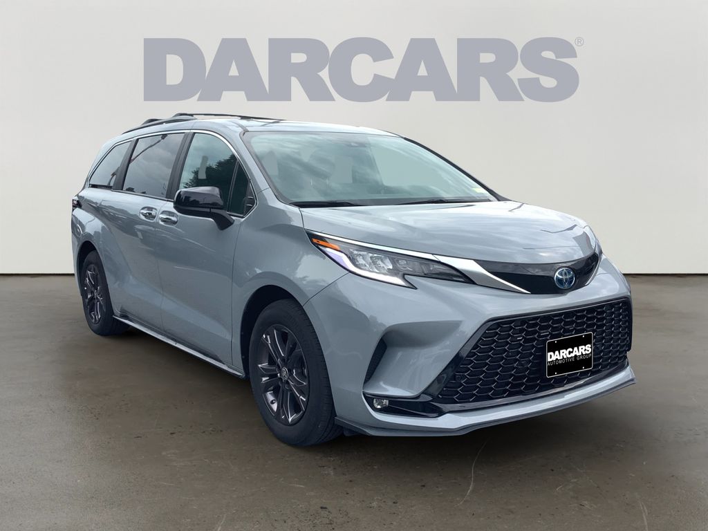 Cement 2024 Toyota Sienna Minivan All-Wheel Drive Continuously Variable Transmission