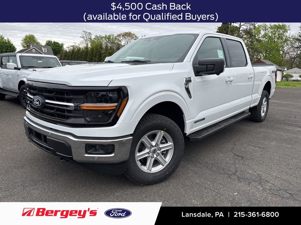 Oxford White 2026 Ford F-150 Pickup Truck Four-Wheel Drive Automatic
