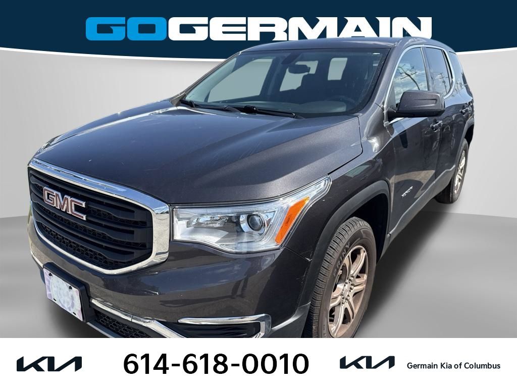 Gray (Iridium Metallic) 2019 GMC Acadia SUV / Crossover Four-Wheel Drive 6-Speed Automatic