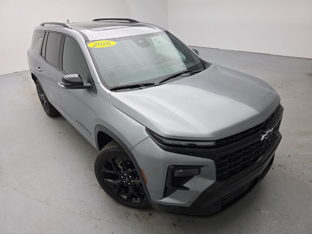 Gray 2026 Chevrolet Traverse SUV / Crossover Four-Wheel Drive 8-Speed Automatic