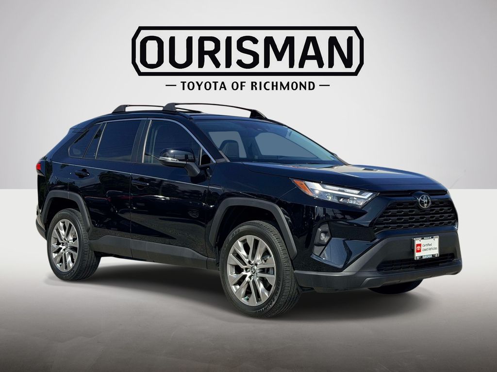 Midnight Black Metallic 2022 Toyota RAV4 SUV / Crossover All-Wheel Drive 8-Speed Automatic