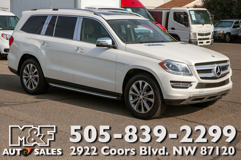 White 2015 Mercedes-Benz GL-Class GL 450 4MATIC SUV / Crossover All-Wheel Drive 7-Speed Automatic