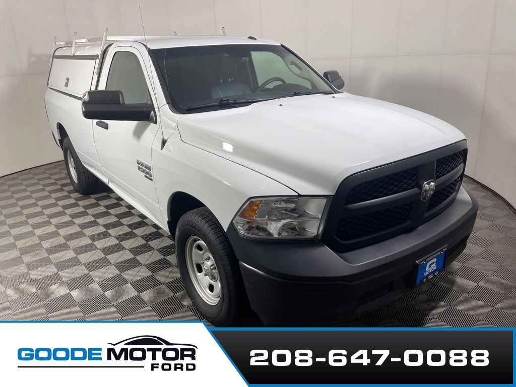Bright White Clearcoat 2023 RAM 1500 Classic Tradesman LB 4WD Pickup Truck Four-Wheel Drive 8-Speed Automatic