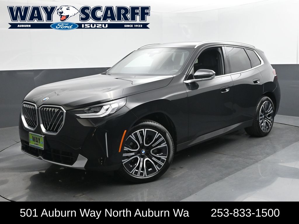 Black Sapphire Metallic 2025 BMW X3 SUV / Crossover All-Wheel Drive 8-Speed Automatic
