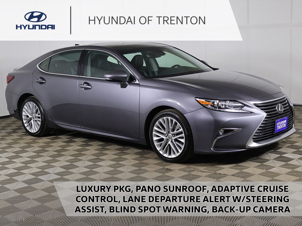 Nebula Gray Pearl 2018 Lexus ES Sedan Front-Wheel Drive 6-Speed Automatic