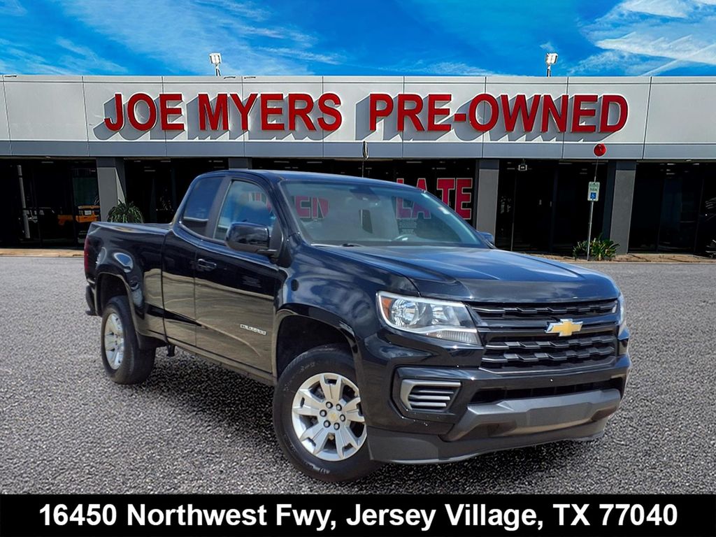 2022 Chevrolet Colorado LT Black at Texan GMC Buick