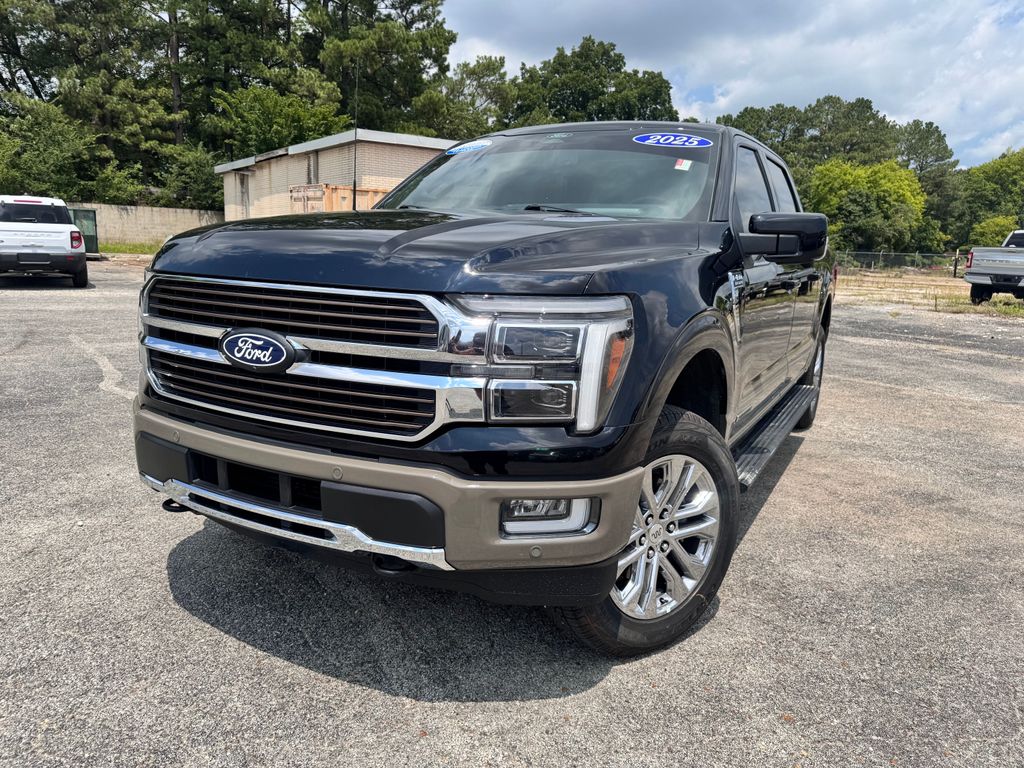 Black Metallic 2025 Ford F-150 Pickup Truck Four-Wheel Drive Automatic