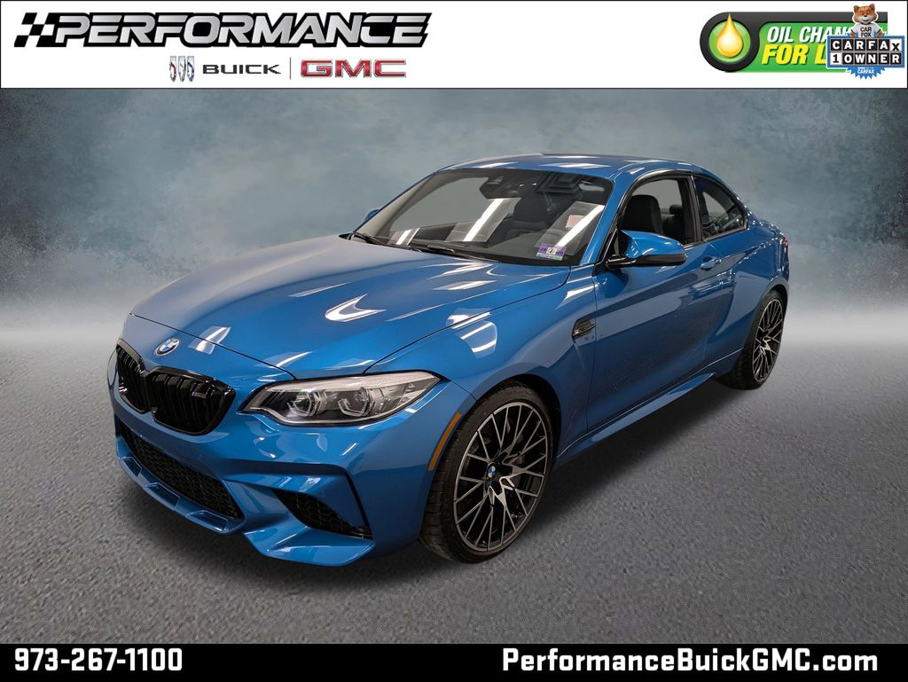 Misano Blue Metallic 2020 BMW M2 Coupe Rear-Wheel Drive 6-Speed Manual