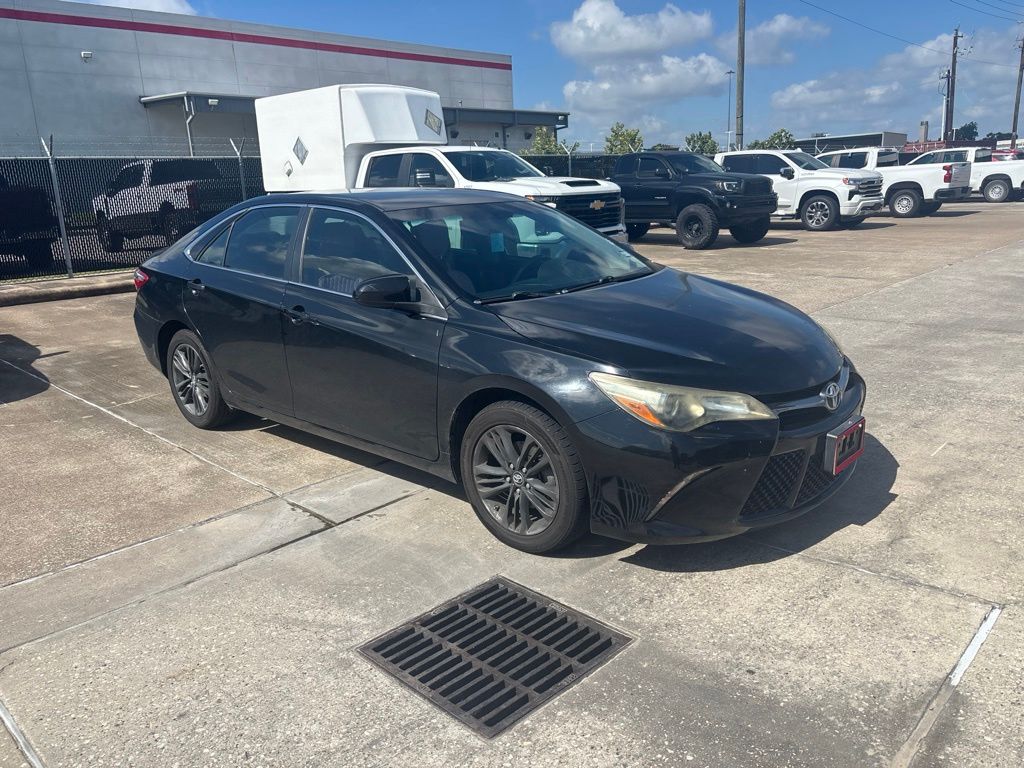 2017 Toyota Camry SE Black at Don McGill Toyota
