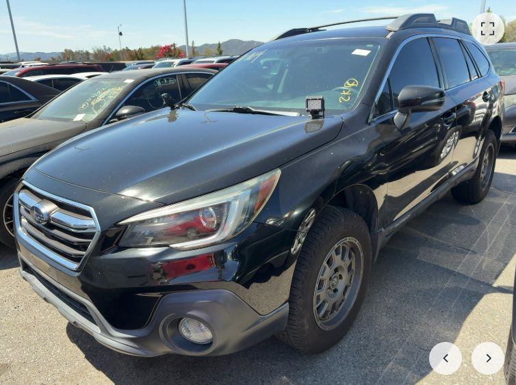 Crystal Black Silica 2018 Subaru Outback Wagon All-Wheel Drive Continuously Variable Transmission