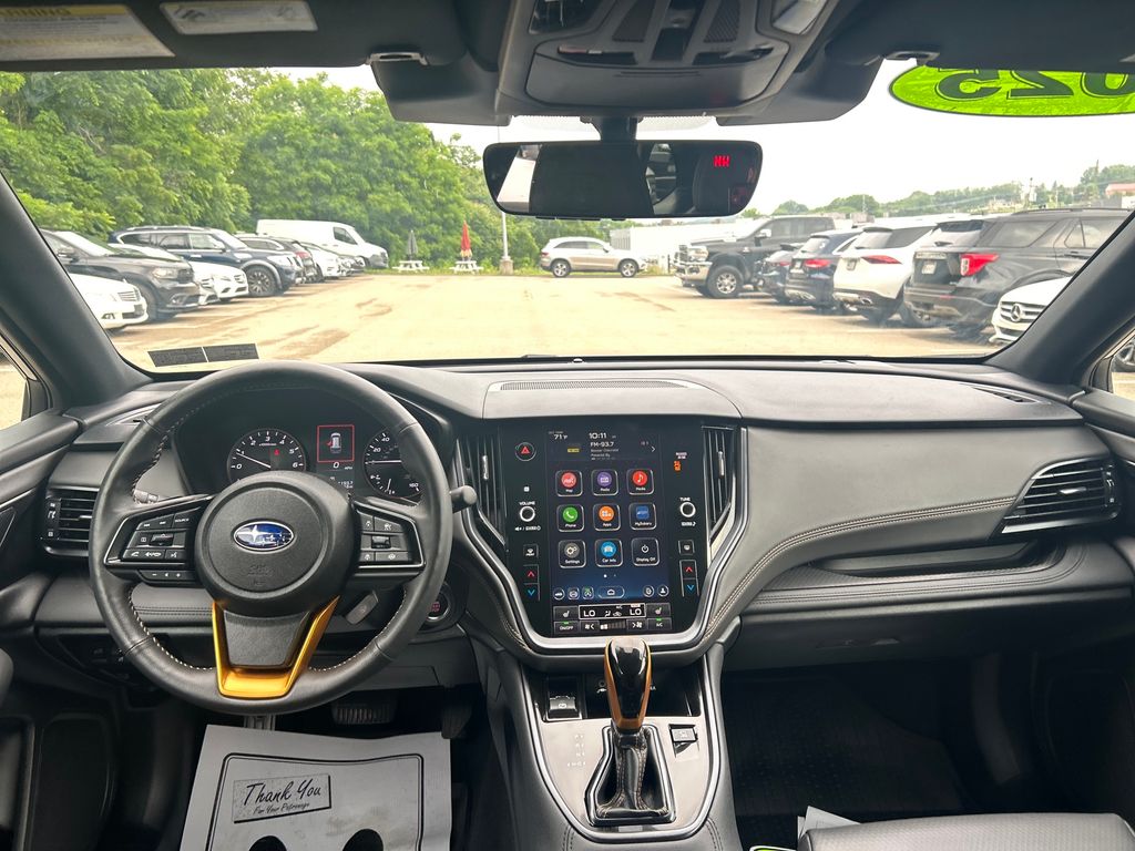 2025 Subaru Outback Wilderness Blue at Rafferty Subaru