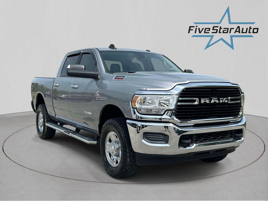 Billet Silver Metallic Clearcoat 2019 RAM 2500 Big Horn Crew Cab 4WD Pickup Truck Four-Wheel Drive 6-Speed Automatic