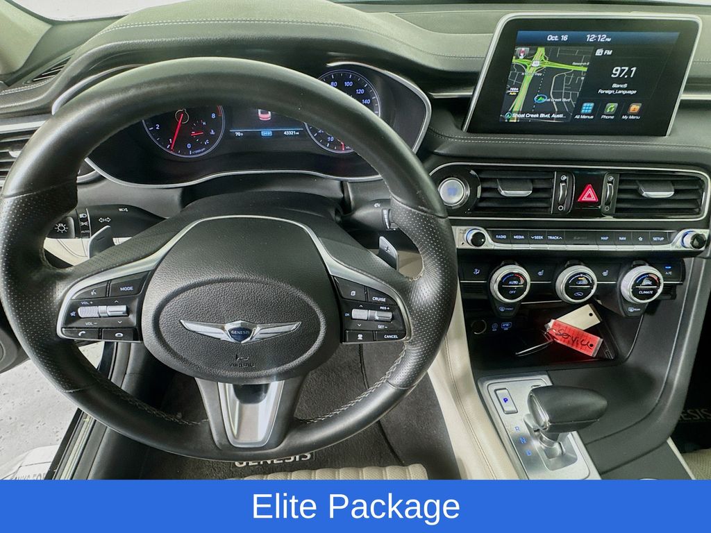 Used Car 2020 Genesis G70  2.0t For Sale Under $25,000 In Austin, Texas