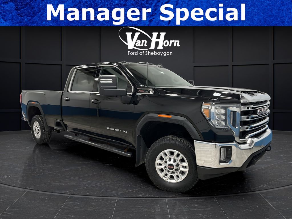 Onyx Black 2021 GMC Sierra 2500HD Pickup Truck Four-Wheel Drive 6-Speed Automatic