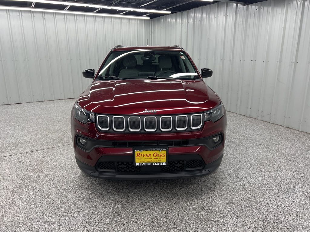 2022 Jeep Compass Latitude Red at Wharton Ford