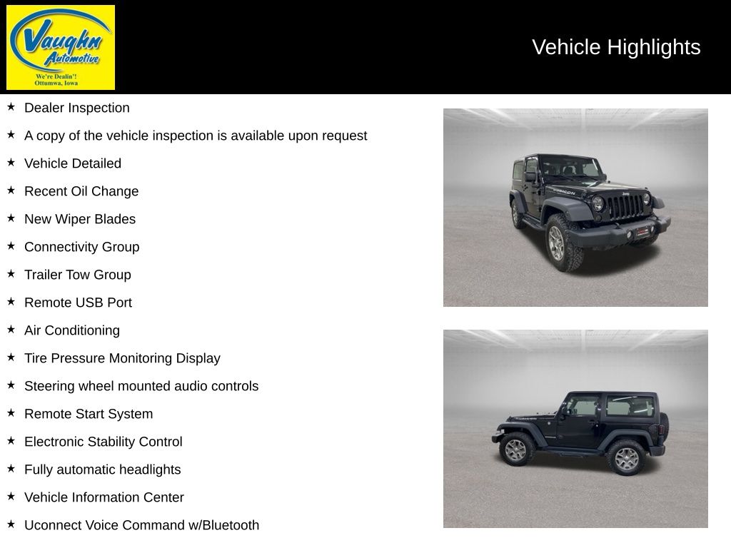 2016 Jeep Wrangler Rubicon photo