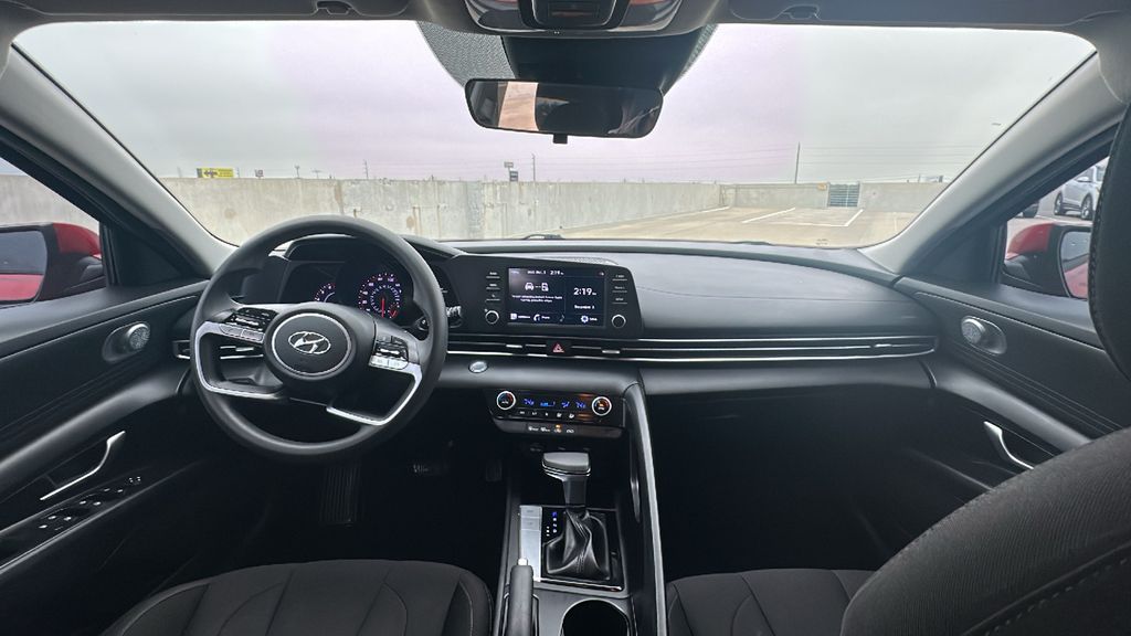 2021 Hyundai Elantra SEL Red at AutoSavvy Houston Southwest