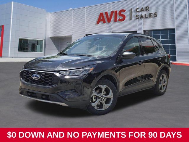 Black Metallic 2025 Ford Escape SUV / Crossover All-Wheel Drive 8-Speed Automatic