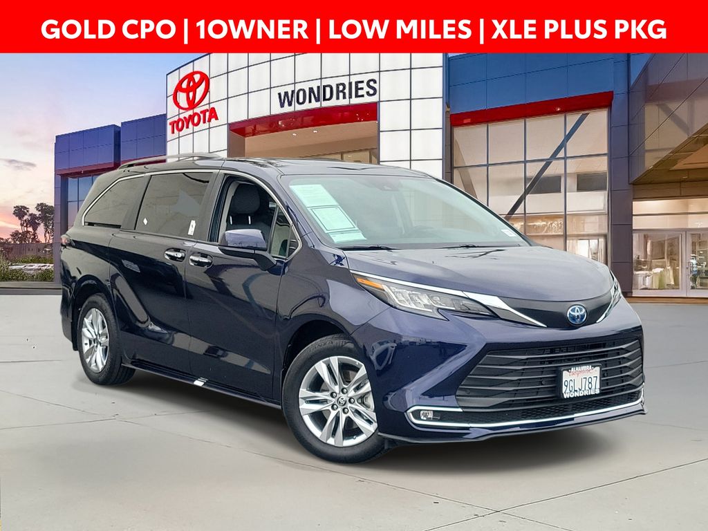Blueprint 2023 Toyota Sienna Minivan Front-Wheel Drive Continuously Variable Transmission