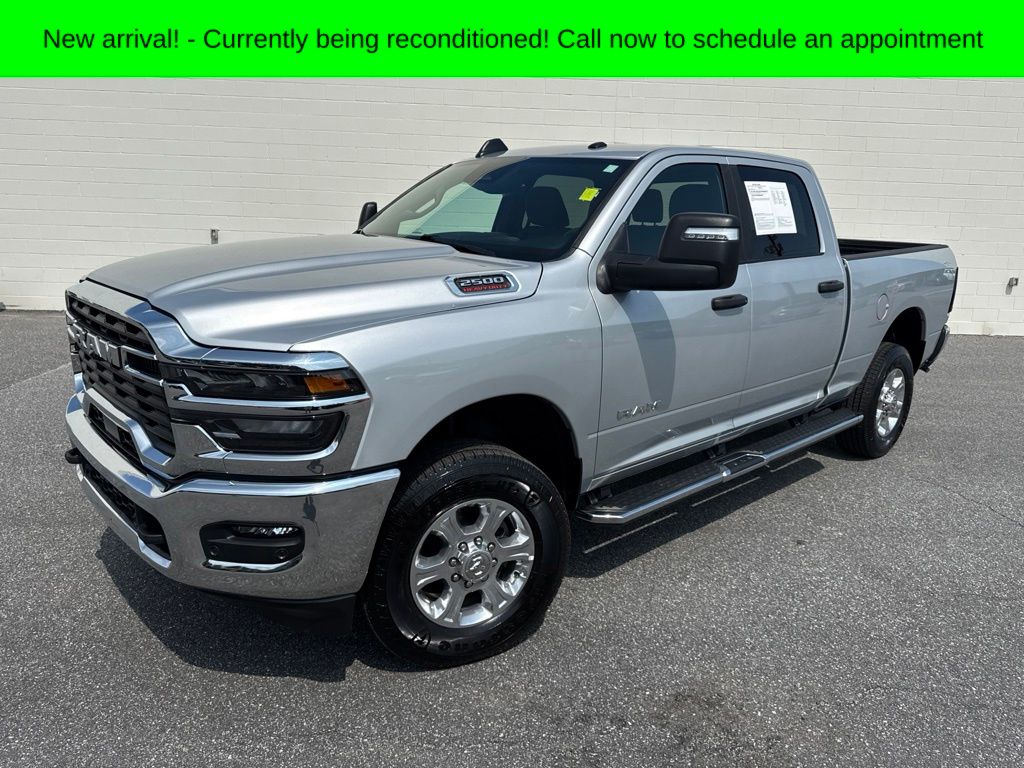 Silver 2026 RAM 2500 Pickup Truck Four-Wheel Drive 8-Speed Automatic